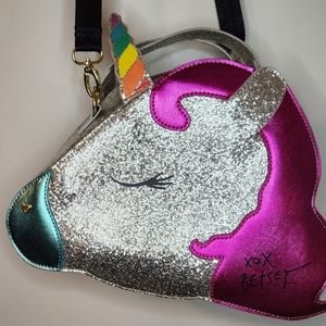 Betsey Johnson unicorn lunch tote